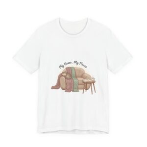 My Home, My Peace Tee | cozy winter shirt, homebody design