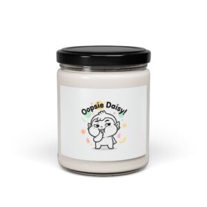 Oopsie Daisy! Candle | Cute Feral Creature, Adorable Angry Doodle Soy Candle