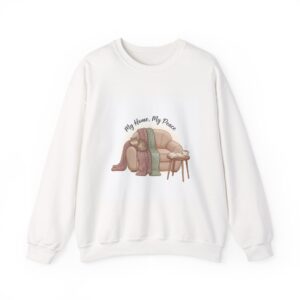 My Home, My Place Sweatshirt | introvert sweater, cozy winter shirt