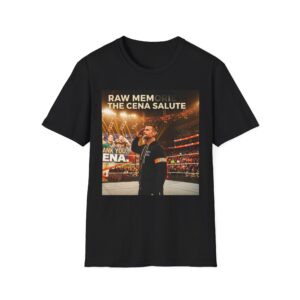 Wrestling Tribute T-Shirt — “The Cena Salute” Fan Tee